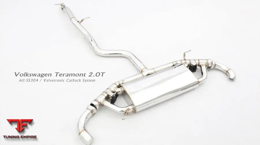 Volkswagen Teramont 2.0T All Ss304 Valvetronic Exhaust System