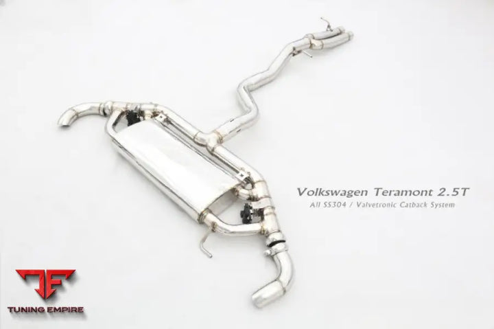 Volkswagen Teramont 2.5T All Ss304 Valvetronic Exhaust System