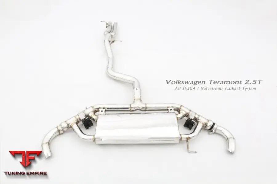 Volkswagen Teramont 2.5T All Ss304 Valvetronic Exhaust System