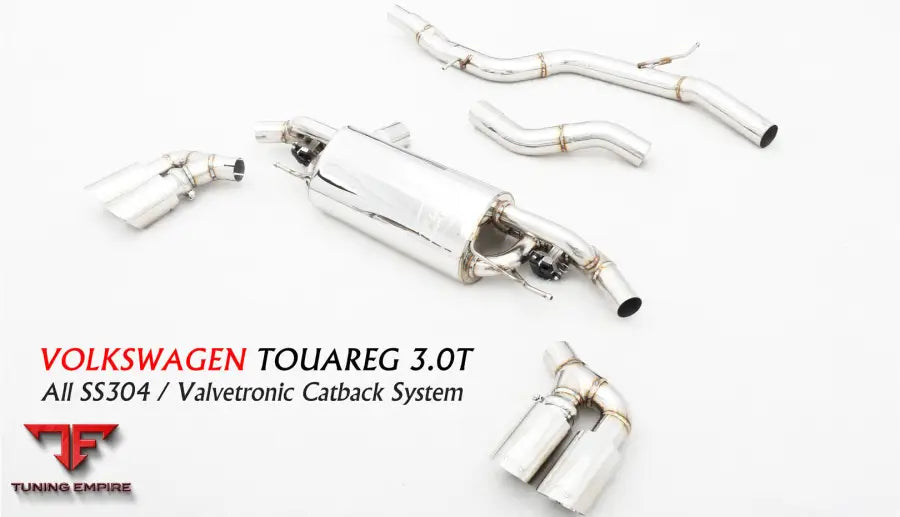 Volkswagen Touareg 2019-2022 All Ss304 Valvetronic Exhaust System