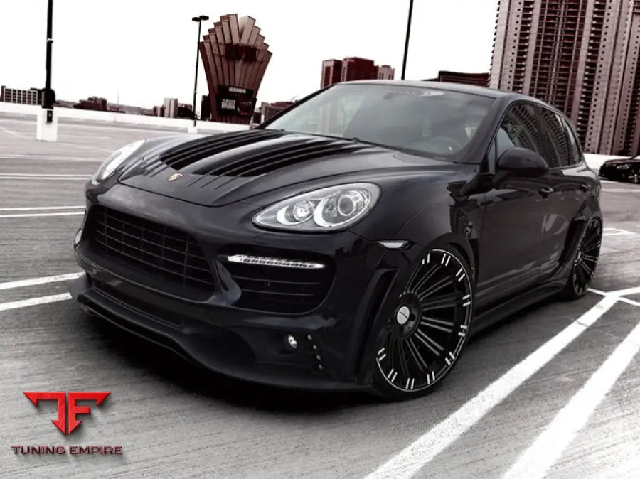 WALD PORSCHE CAYENNE 958 BLACK BISON WIDE BODY KIT 2010-2014