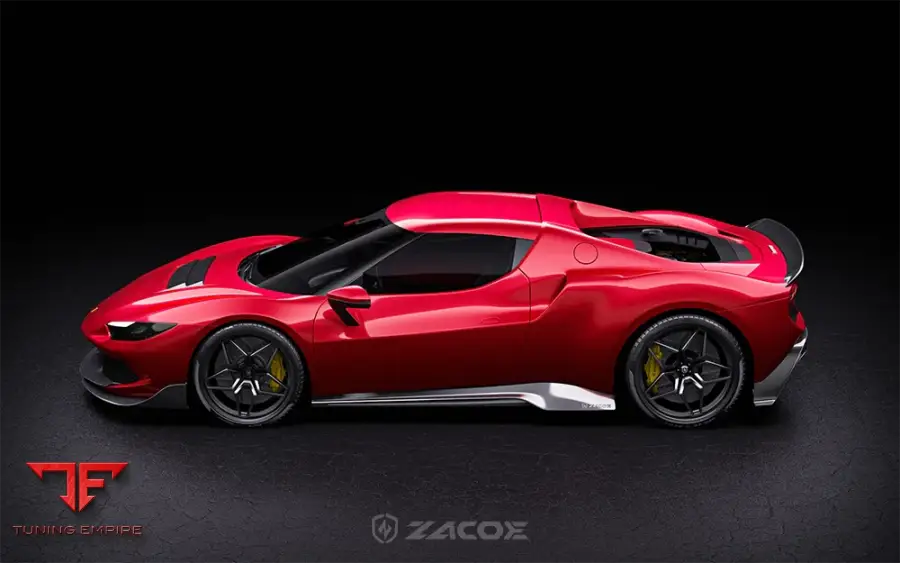 ZACOE FERRARI 296 GTB CARBON FIBER BODY KIT