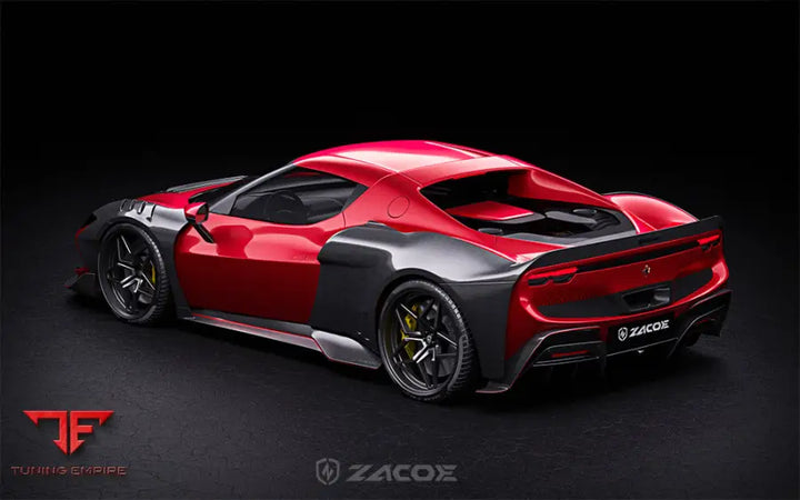 ZACOE FERRARI 296 GTB ’296 GTZ’ CARBON FIBER WIDE BODY