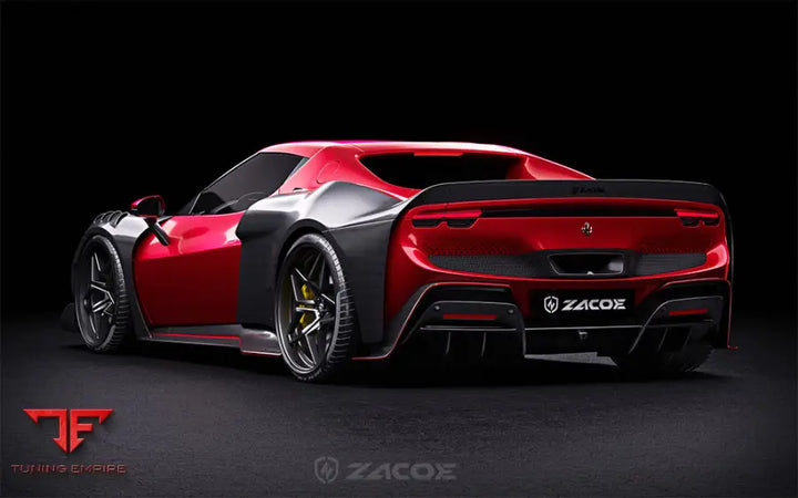 ZACOE FERRARI 296 GTB ’296 GTZ’ CARBON FIBER WIDE BODY