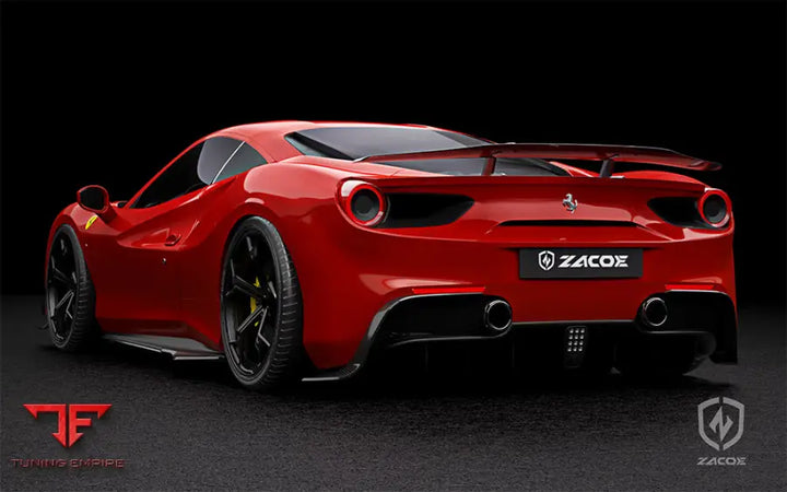 ZACOE FERRARI 488 GTB CARBON FIBER BODY KIT