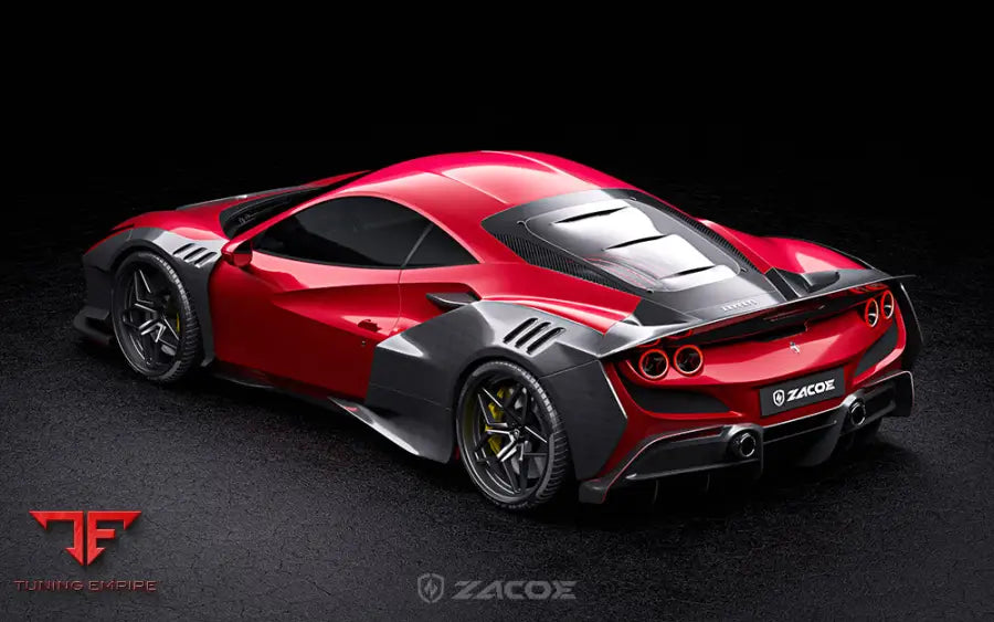 ZACOE FERRARI F8 TRIBUTO CARBON FIBER WIDEBODY