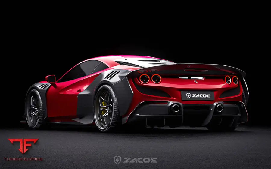 ZACOE FERRARI F8 TRIBUTO CARBON FIBER WIDEBODY