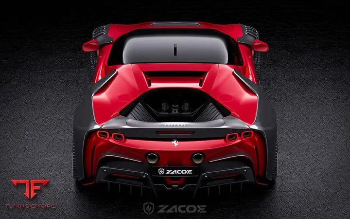 ZACOE FERRARI SF90 LIGHTNING CARBON FIBER WIDE BODY