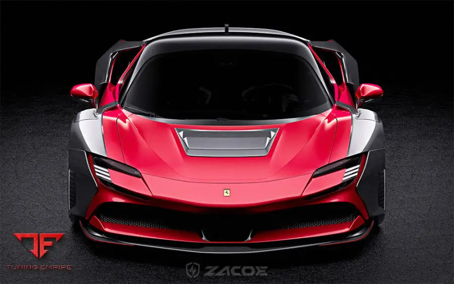 ZACOE FERRARI SF90 LIGHTNING CARBON FIBER WIDE BODY